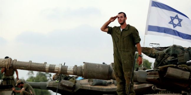 idf-soldier-israeli-flag-tank-gaza